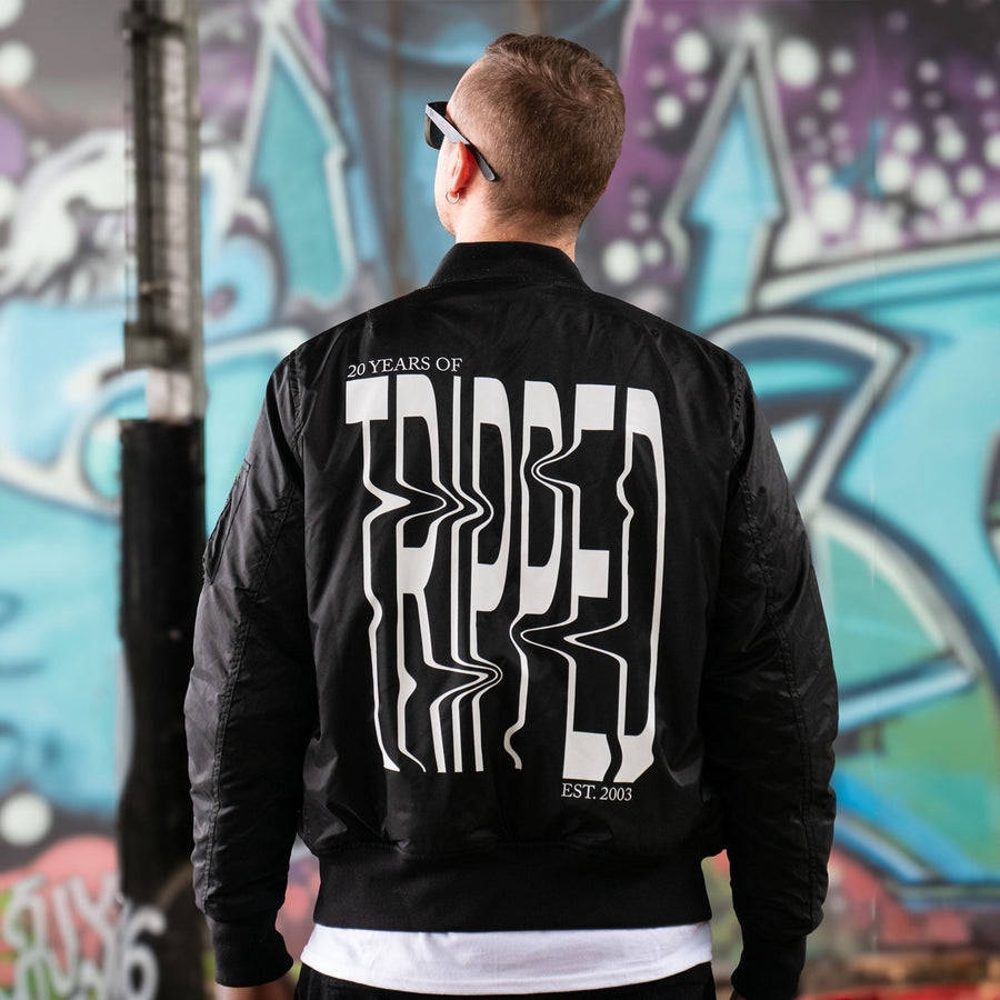 RESTOCKED: The TRIPPED Bomber Jacket