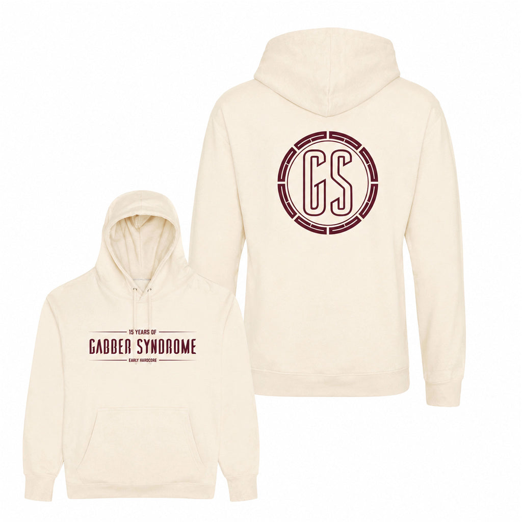 Gabber Syndrome 15yrs Creme Hoodie (Pre-Order)