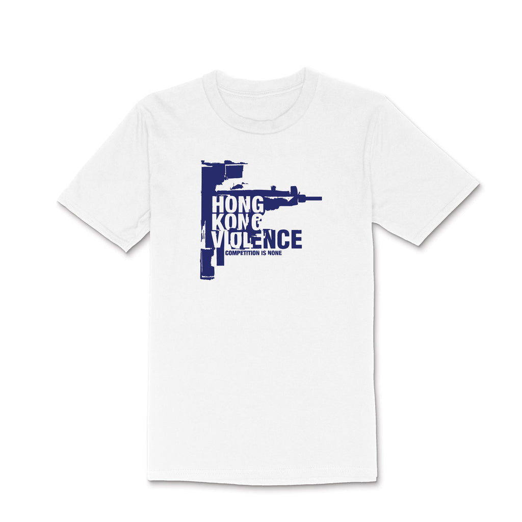 HKV OG Navy Uzi White Tee