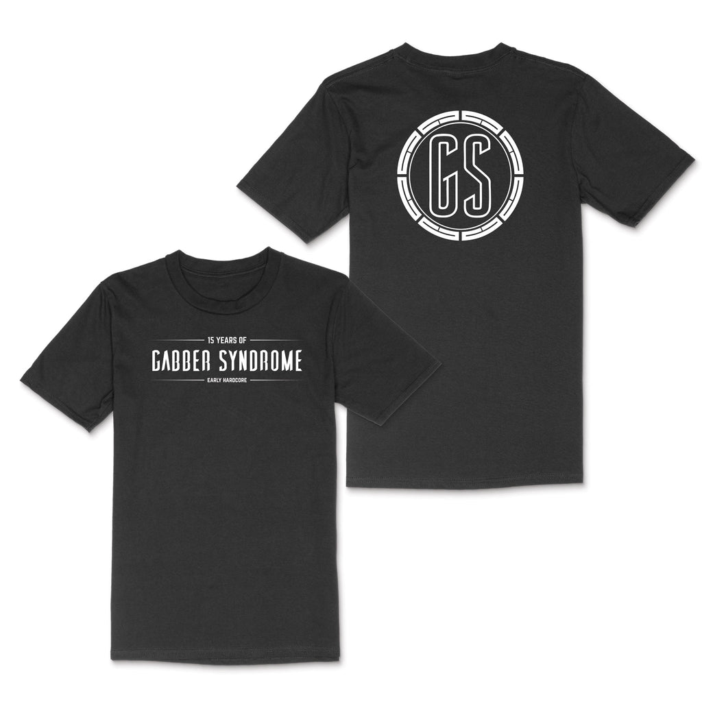 Gabber Syndrome 15 yrs Black Tee (Pre-Order)