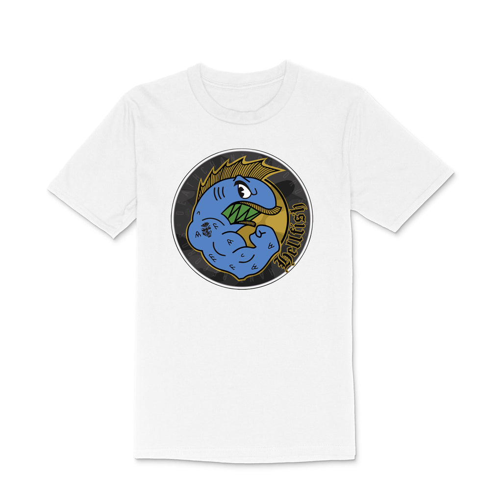 Hellfish white Tee